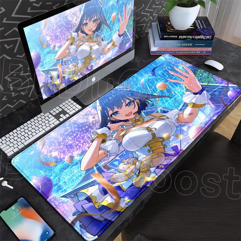 Hololive Cute Girl Ouro Kronii Laptop Keyboard Carpet Computer Gaming Accessories HD Printing Office Decoration Cabinet Mousepad