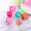 100PCS/bags  2mm Diameter 3cm  Kids Nylon Elastic Hair Bands Ponytail Holder Rope Elasticity Hair Ties for DIY Hair Accessories