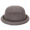 Cappello a bombetta classico in paglia da uomo, cappello Derby estivo traspirante da donna, berretto con visiera rotonda vintage, cappello Panama da donna, cappelli da sole casual jazz da donna