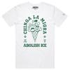 VOICEART Chinga La Migra Ice Cream Cone Funny Graphic Premium T-Shirt