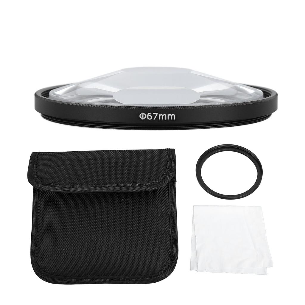 62mm Spiral Halo Camera Lens Filter Optical Glass Special Effects Filter Photography Camera Lens