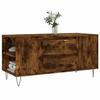 VidaXL Table basse chêne fumé 102x44,5x50 cm bois d'ingénierie 831001