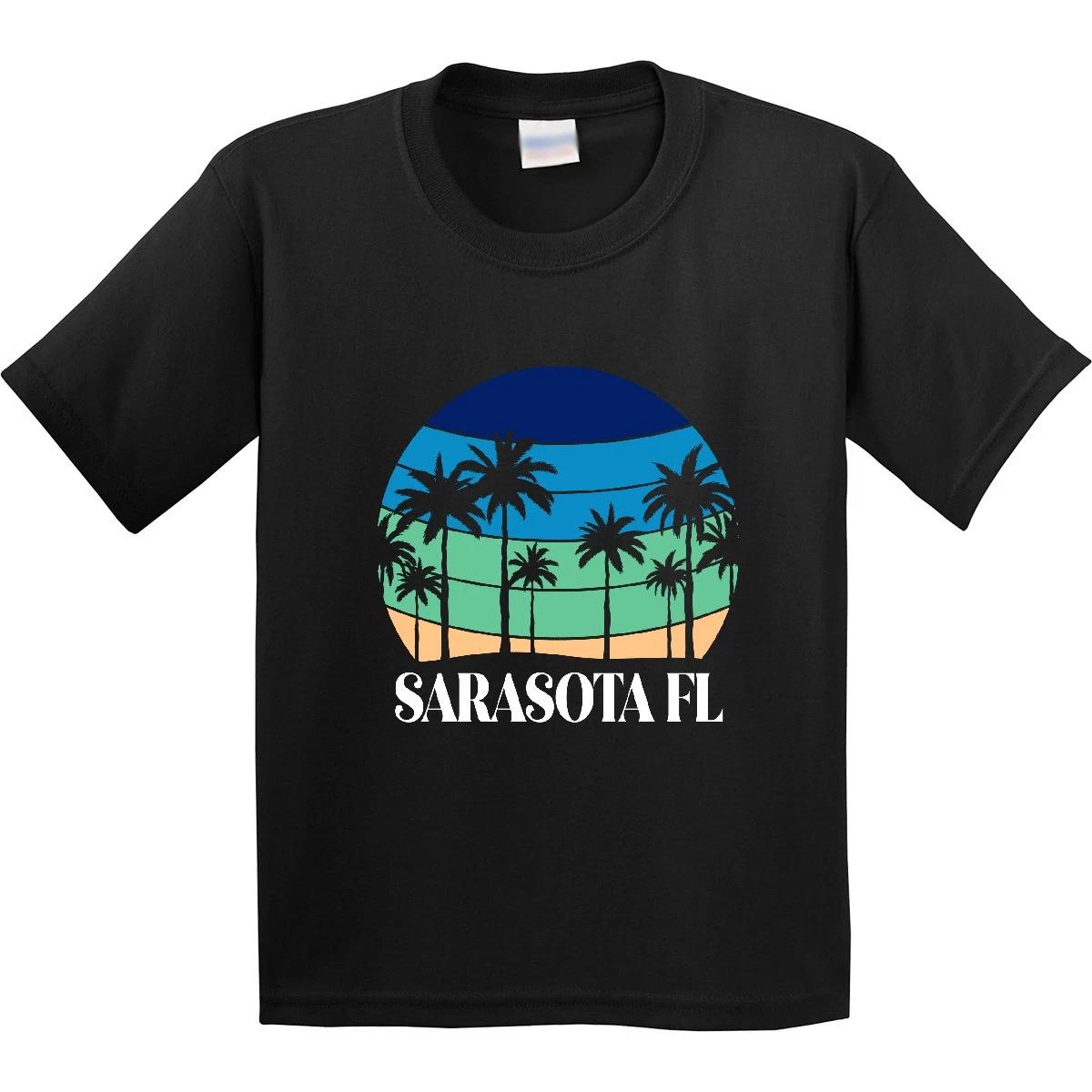 Inktastic Sarasota Florida Vacation Youth T-Shirt Travel Clothing Apparel Tee 150