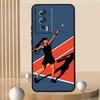 Sports Style Pattern For Xiaomi Redmi 12 13C 12C 13 10C 9T A2 9A 9C 7A Note 10S 8T 10 9 8 Pro 4G 5G Black Phone Case