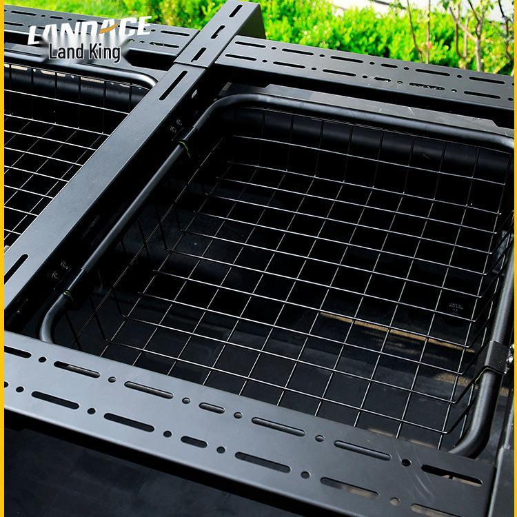 Crossbars Roll Bar Tailgate Luggage Rack for Raptor F150, Tundra, Ranger, Great Wall Cannon