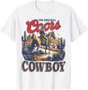 Das Original Coor Cowboys Western Country Rindsleder Unisex T-Shirt