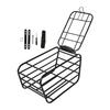 Rear Bike Basket Elegant Biking Rack Basket Bicycle Basket Bicycle Cargo Rack for Daily Commutes Mountain Bikes Hiking Shopping