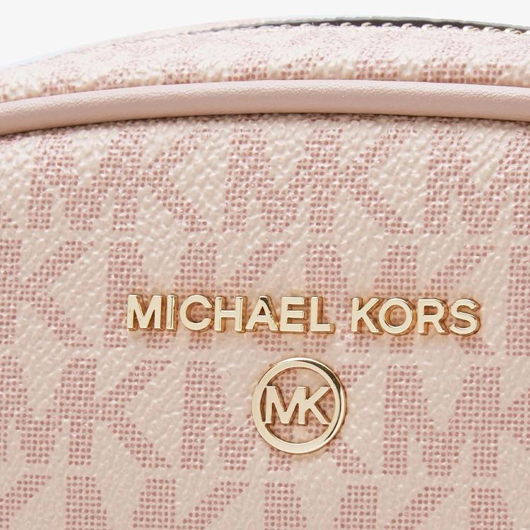 Michael Kors Jet Set Charm Monogram Fashion Commuter Shoulder Bag Women Shoulder Bag Ballet-Pink 32S1GT9C0B-857