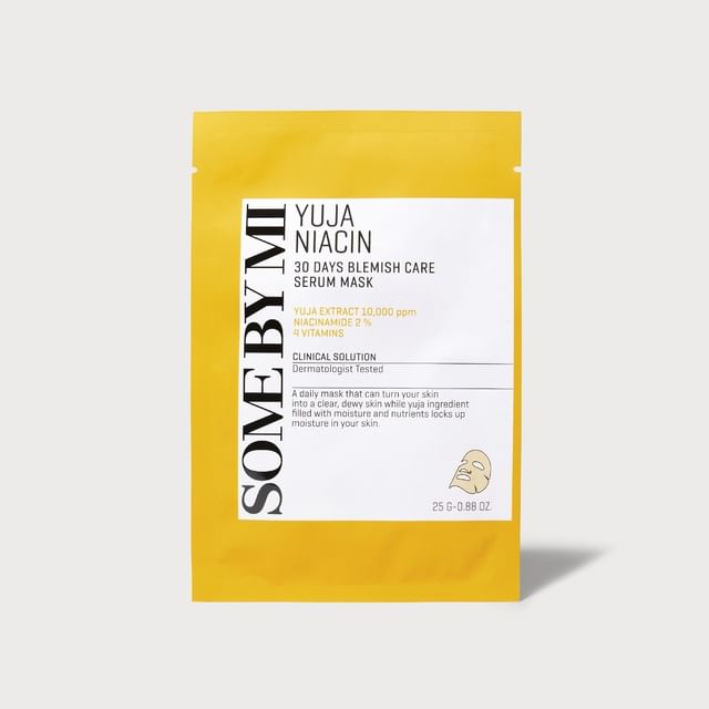 SOME BY MI Сыворотка-маска для ухода за кожей с пятнами Yuja Niacin 25g