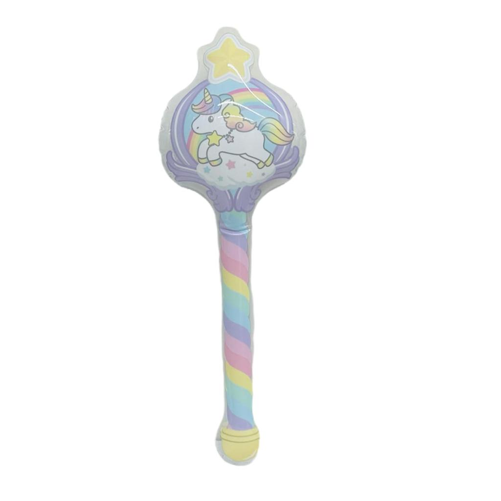 Tatsuya Unicorn Sticks Inflatable with Air 4 Colors X 3 Pieces (12 Pieces) [Festivals/Events/Children's parties/Street stalls/Fairs]