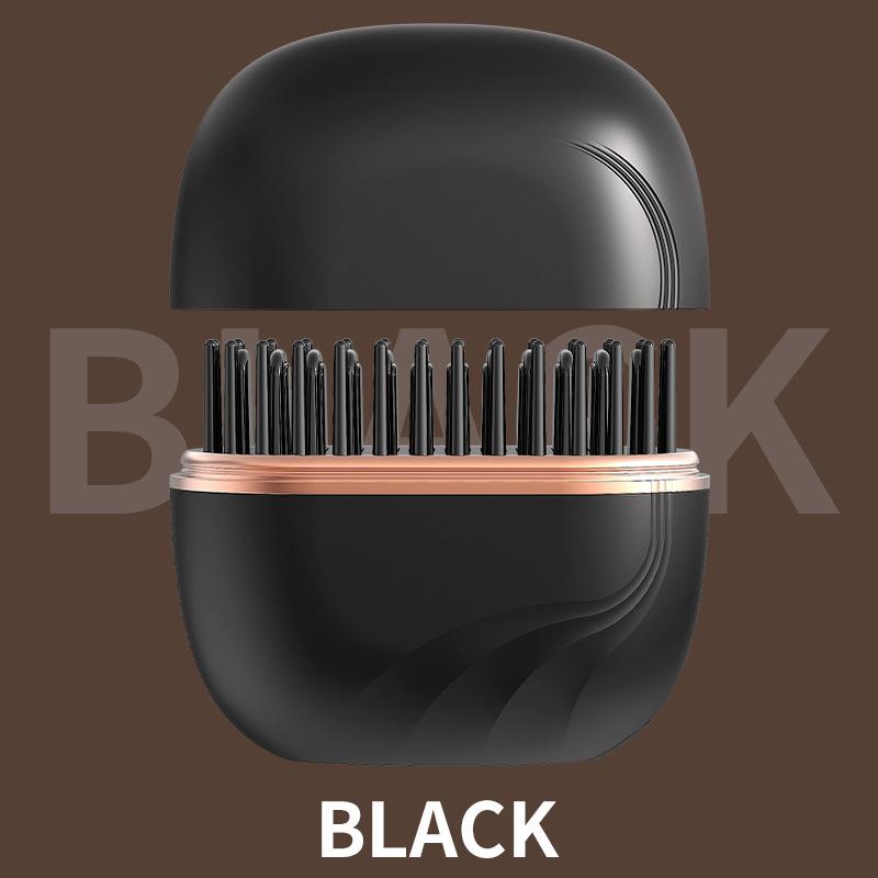 

Mini Straightener,Portable Hair Straightener Brush,Rechargeable Comb,Fast Heating,3 Adjustable Temperature as the picture