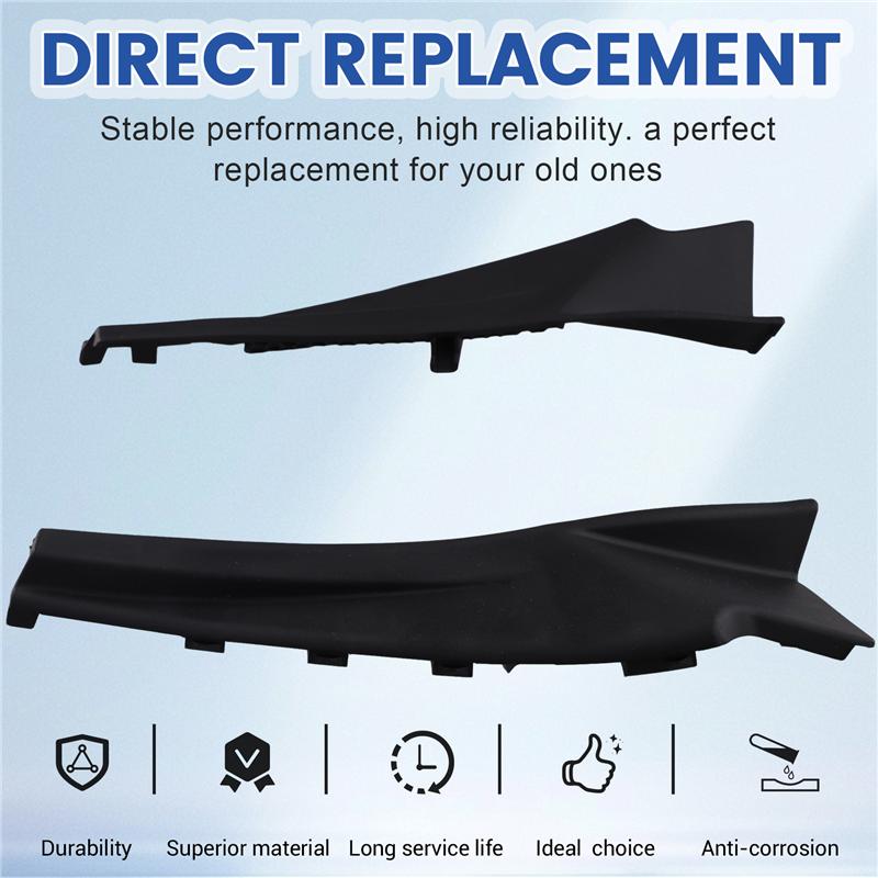 A58X-668949NB0A 668959NB0A Fender Cover Trim Cowl Extension Front Windshield Wiper Cowl Cover Trim Wiper Cowl Air Guide Seal Cov