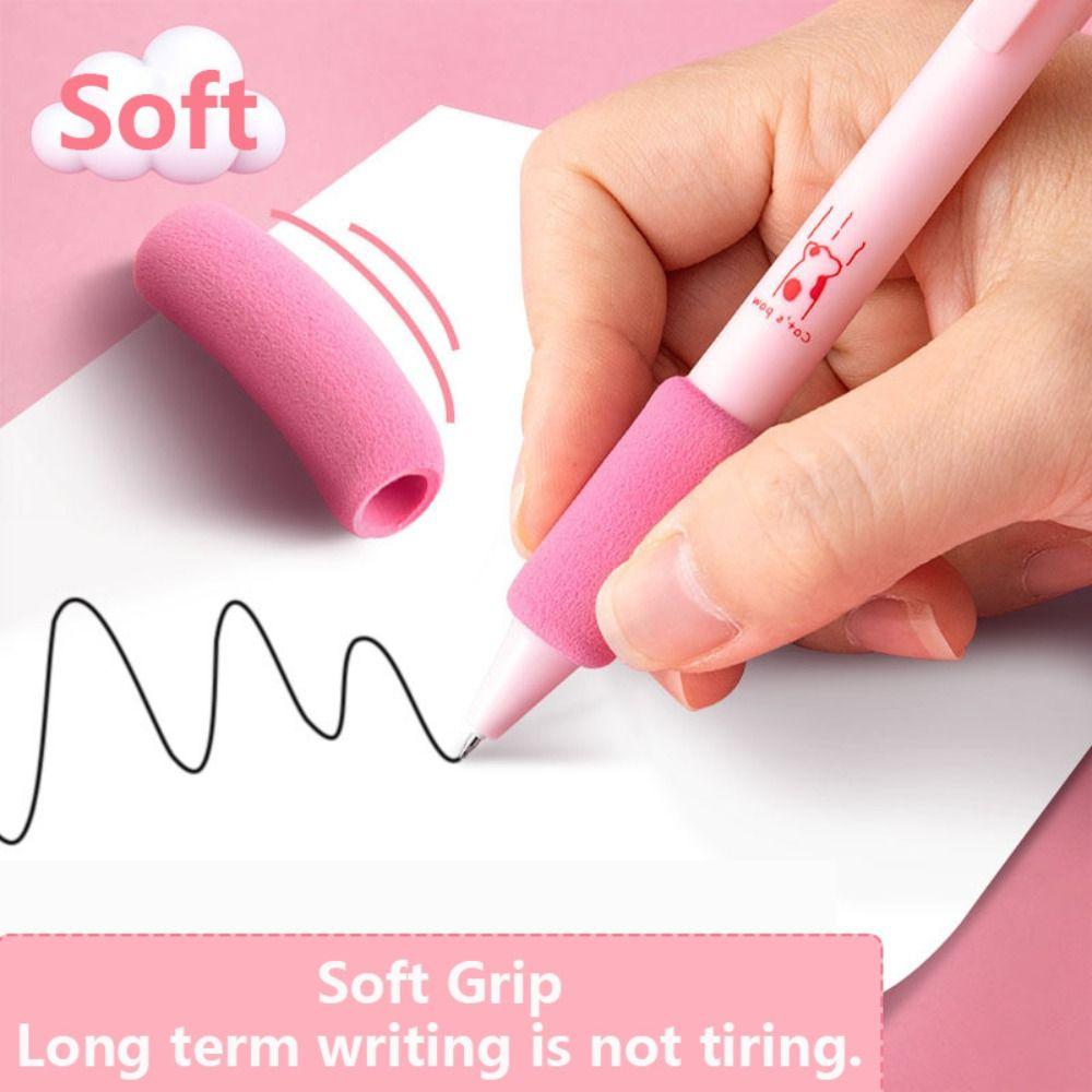 4PCS/Set ST Tip Neutral Pen Press Type Ballpoint Pen Quick Drying Gel Pen  Student Specific