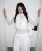 Sailpeulei Layered Sweatpants / Ivory