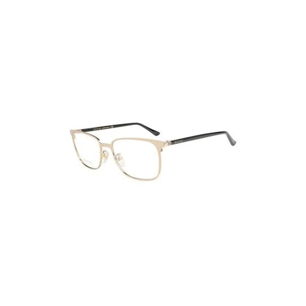 Eyeglass Frames GG0294O 001 Square Metal Men's and Women's Glasses