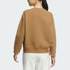 Adidas Lounge CREW SWEATSHIRT Women's Desert Brown JJ3578