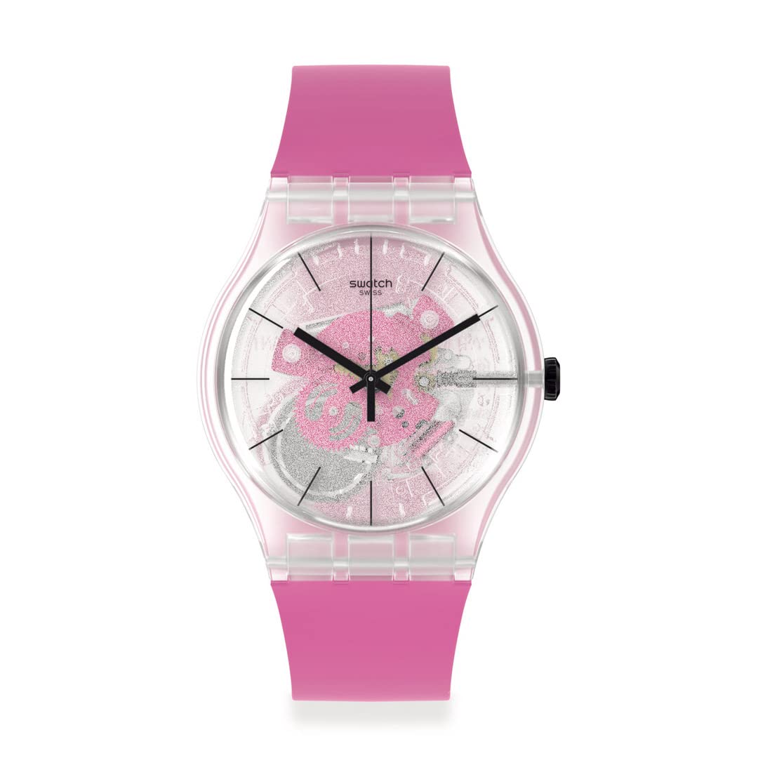 

Swatch PINK DAZE New Gent SO29K107 Wristwatch, Pink