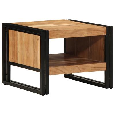 Coffee Table 50 X 50 X 38 Cm Solid Acacia Wood