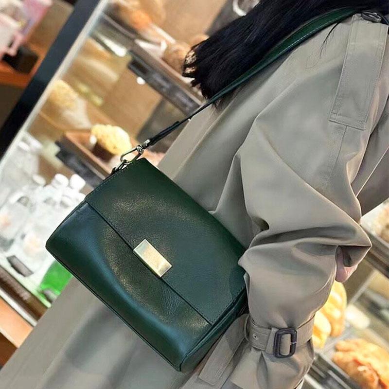 Luxury Women's Bag 2026 New Genuine Leather Women Shoulder Bag Soft Cowhide Crossbody Messenger Bags Fashi Female Handbags