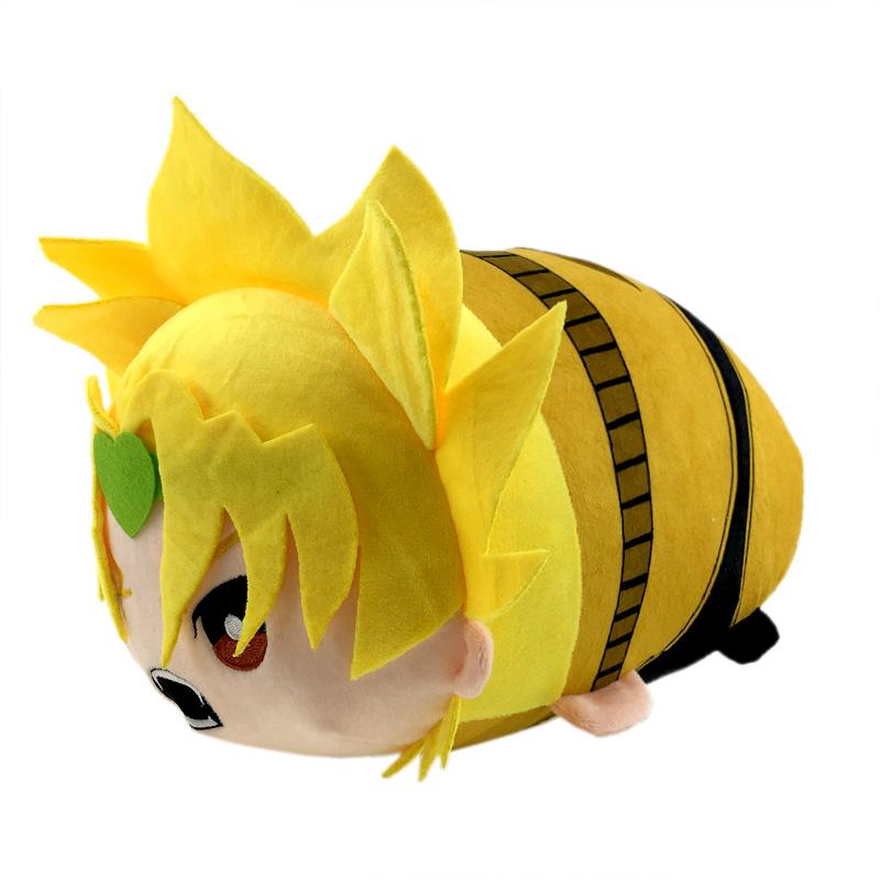 20cm JoJo's Bizarre Adventure Plyšový polštář Higashikata Josuke Giorno Giovanna Cosplay Vycpaná panenka Hračka pro fanoušky anime