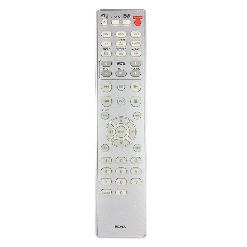 

Universal Replacement Remote Controls For RC001DV AVs Receivers Plugs And Play Operation Plastic Construction белый