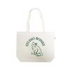 Cat Symbol Eco Shoulder Bag White