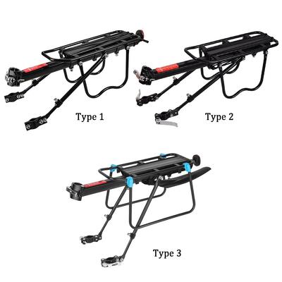 Porta-Bagagens Ajustável de Liberação Rápida para Bicicleta Bicicleta Porta-Bagagens Traseiro Bicicleta de Montanha Estrada Bicicleta Porta-Bagagens para Carga