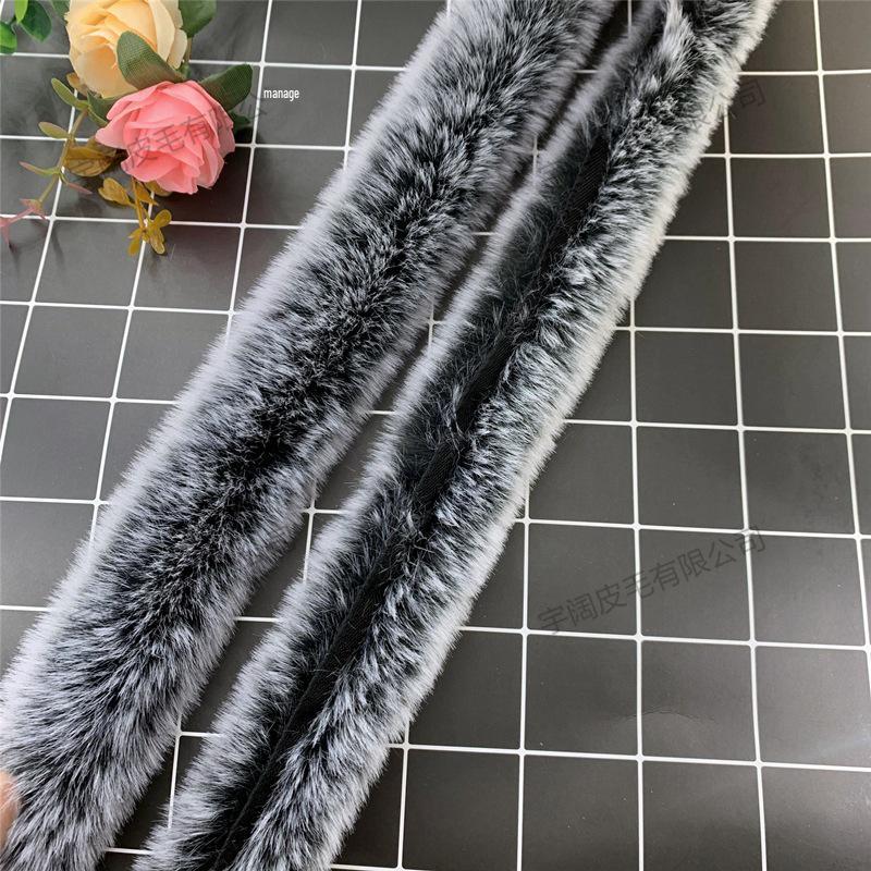 Tăietură manuală din blană sintetică de vidră pentru pelerină Hanfu și accesorii vestimentare