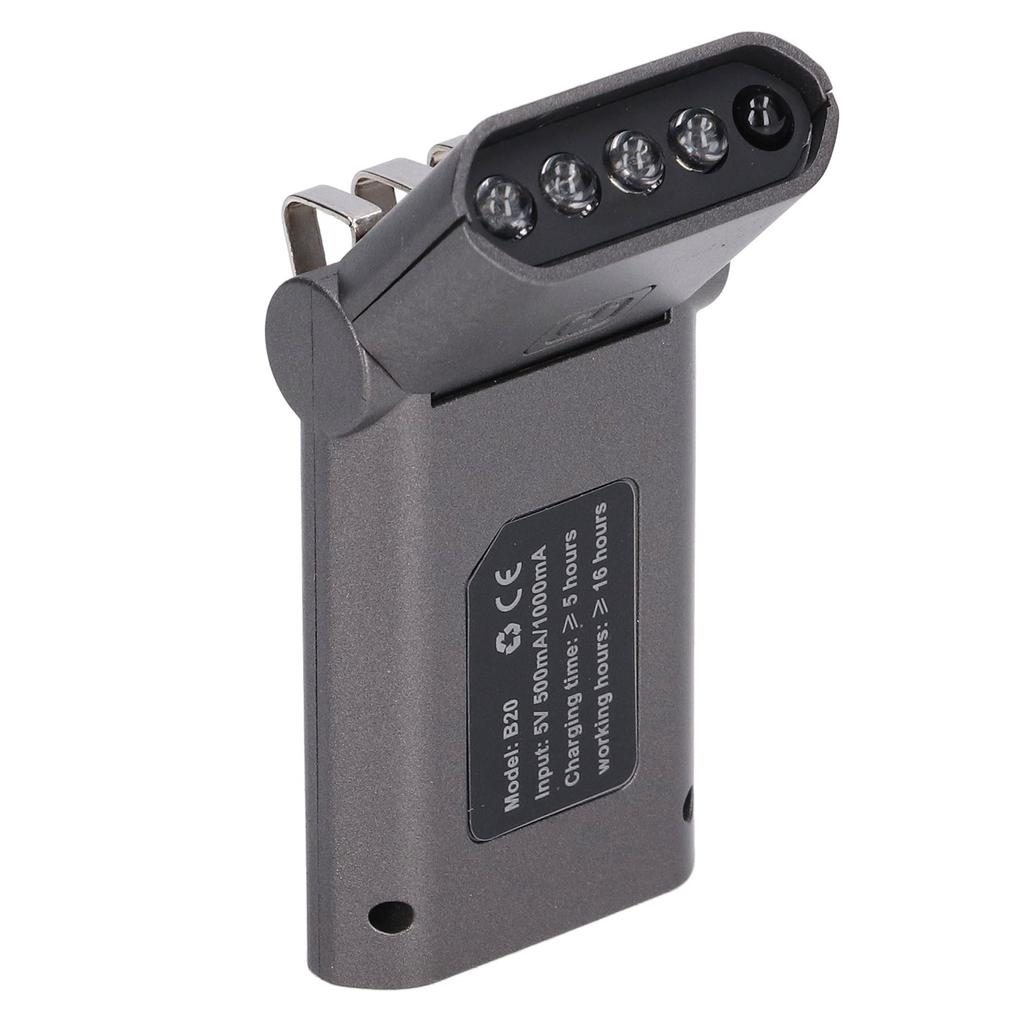 Clip Headlamps LED Rotatable Clip On Hat Light for Fishing Camping Hiking Running