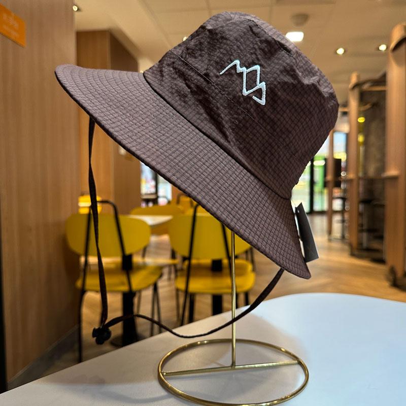 

Стиль Универсальная шляпа Изысканная вышивка Женская солнцезащитная шляпа Шляпы рыбака кофейный