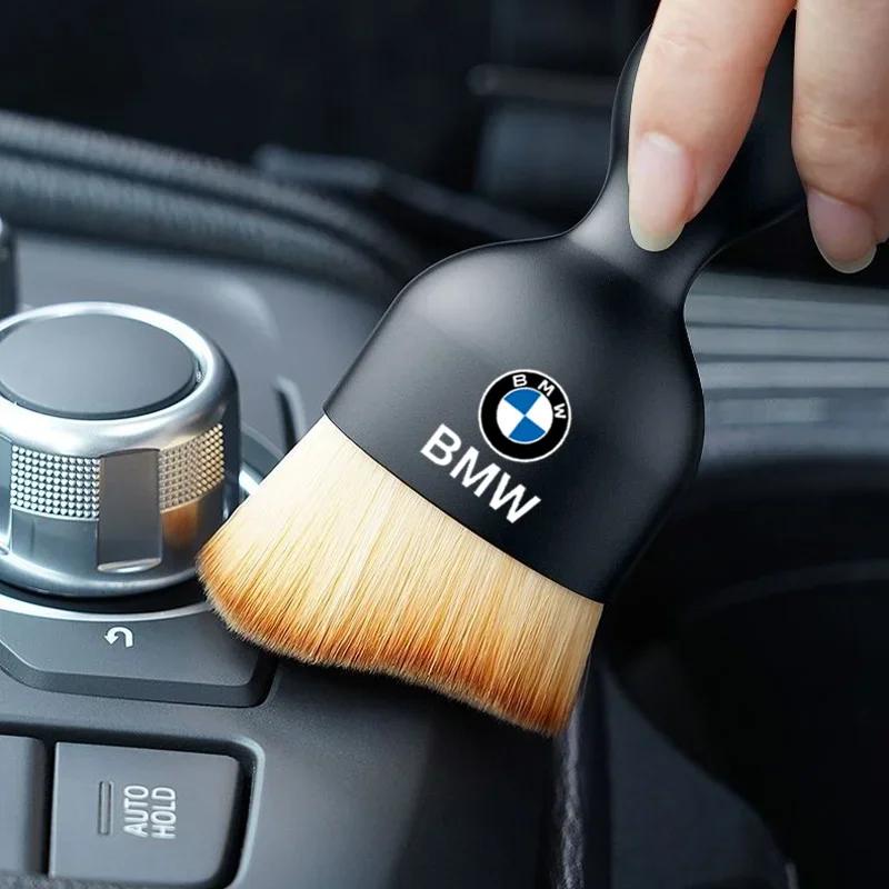Car Sticker 2025 Hot Car Interior Cleaning Soft Brush Tool Dust Remover For BMW Performance Series X1 X5 G30 G20 E90 GT G06 G11