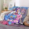 Custom 1pc Floral Fantasy Journey Blanket, Soft And Comfortable Blanket, Casual Warm, Camping Travel Blanket, Birthday Gift Q912143