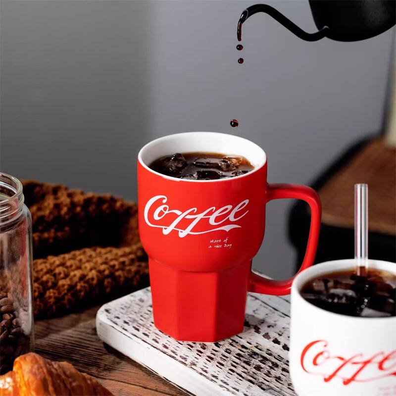 Shangheng Ceramic Cola Straw Mug