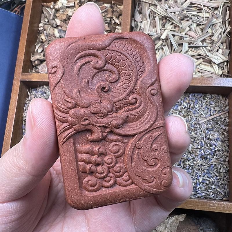 High-End Handmade Incense Tablets with Flower Stamen for Car Pendant Accessories