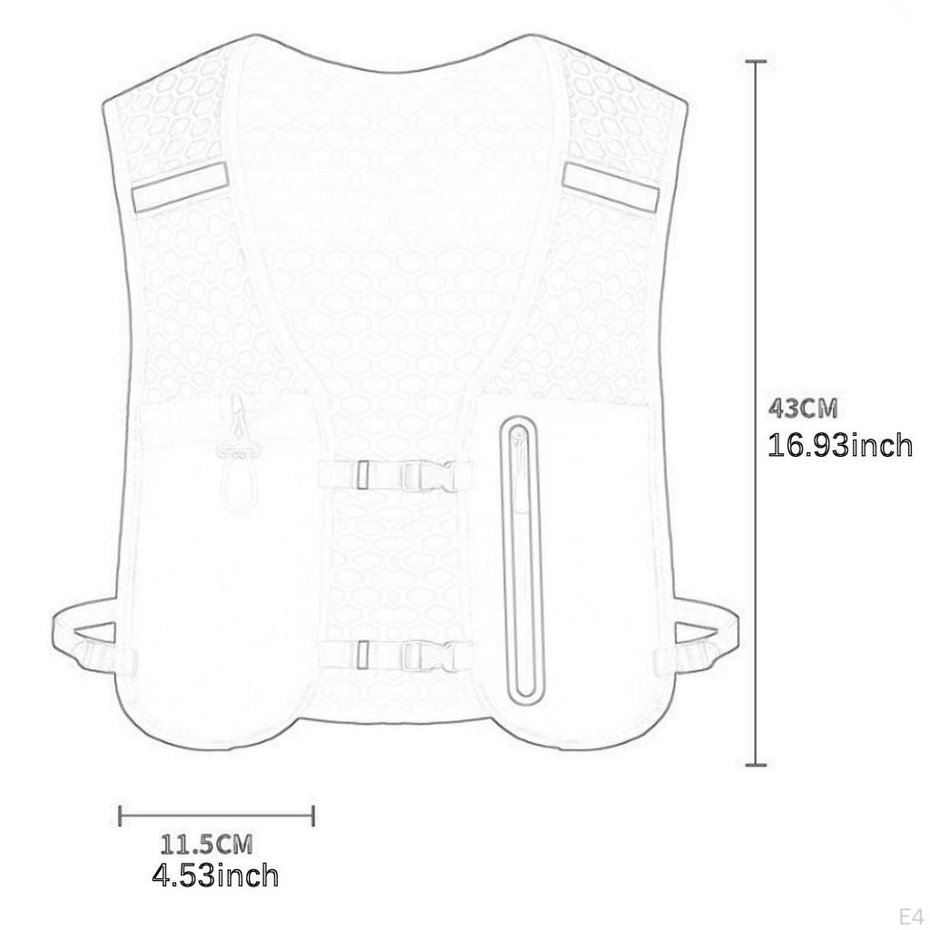 Backpack for Running Vest, 2L Heavy Duty Outdoor Bag, Portable Water Women Men,