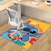 1pc. Stitch Hawaiian Flower Outdoor Rug - Cute Home Decor Carpet for Office Chair, Gift Ideaz0410139