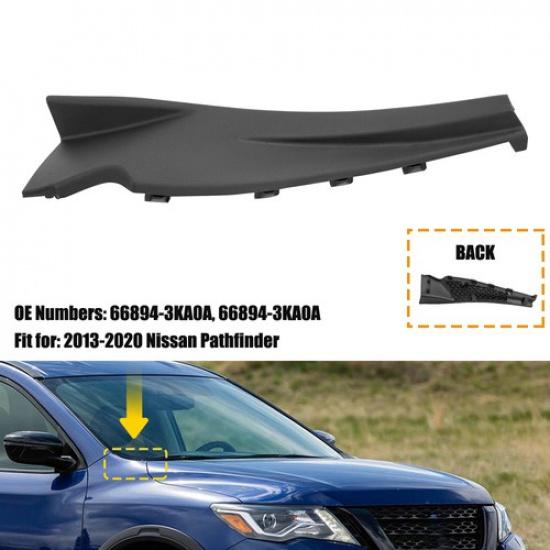 For Pathfinder 2013- Nissan Windshield Cowl Wiper Extension Side Right Trim