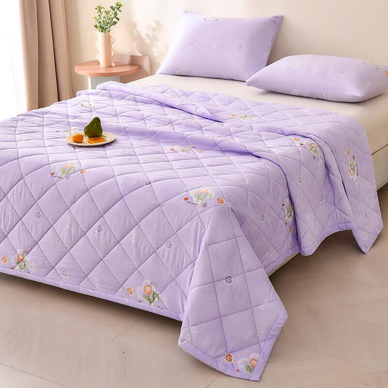 Southern Life Skin-Friendly Antibacterial Summer Quilt - Tulip