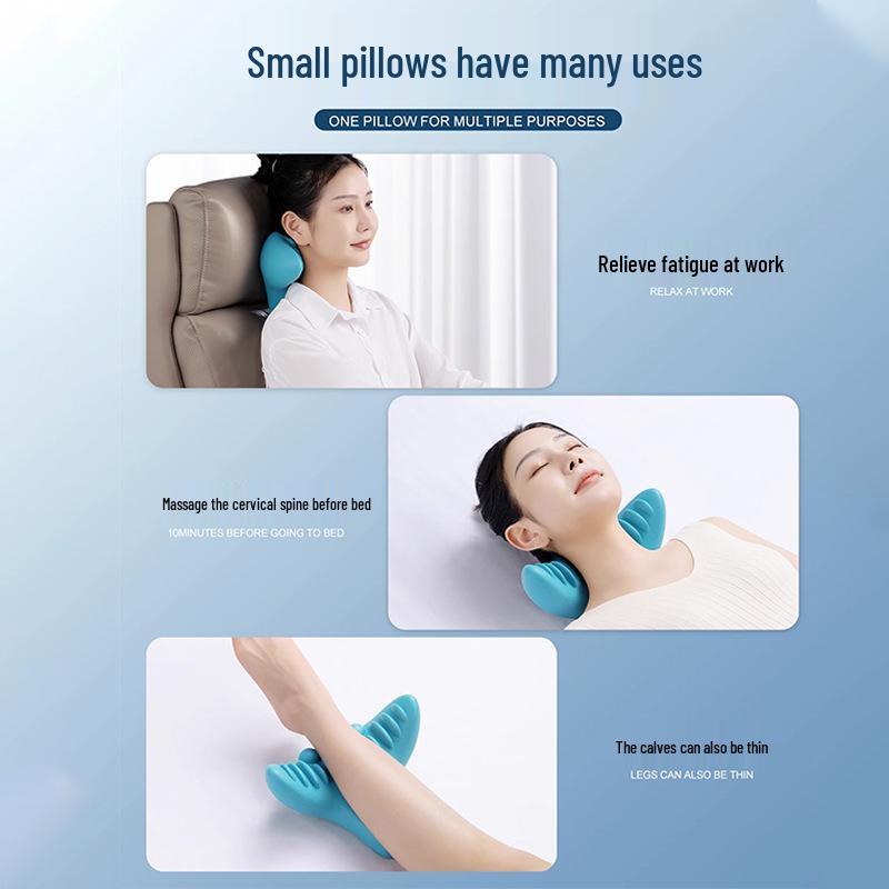 Cervical Traction Acupressure Pillow: Neck, Spine, and Shoulder Massager