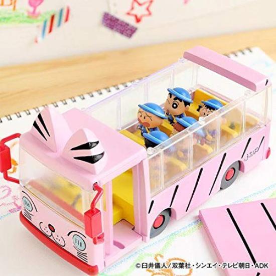 Crayon Futaba Kindergarten Bus Comes with 5 figures from the Colle Chara series Shin-chan