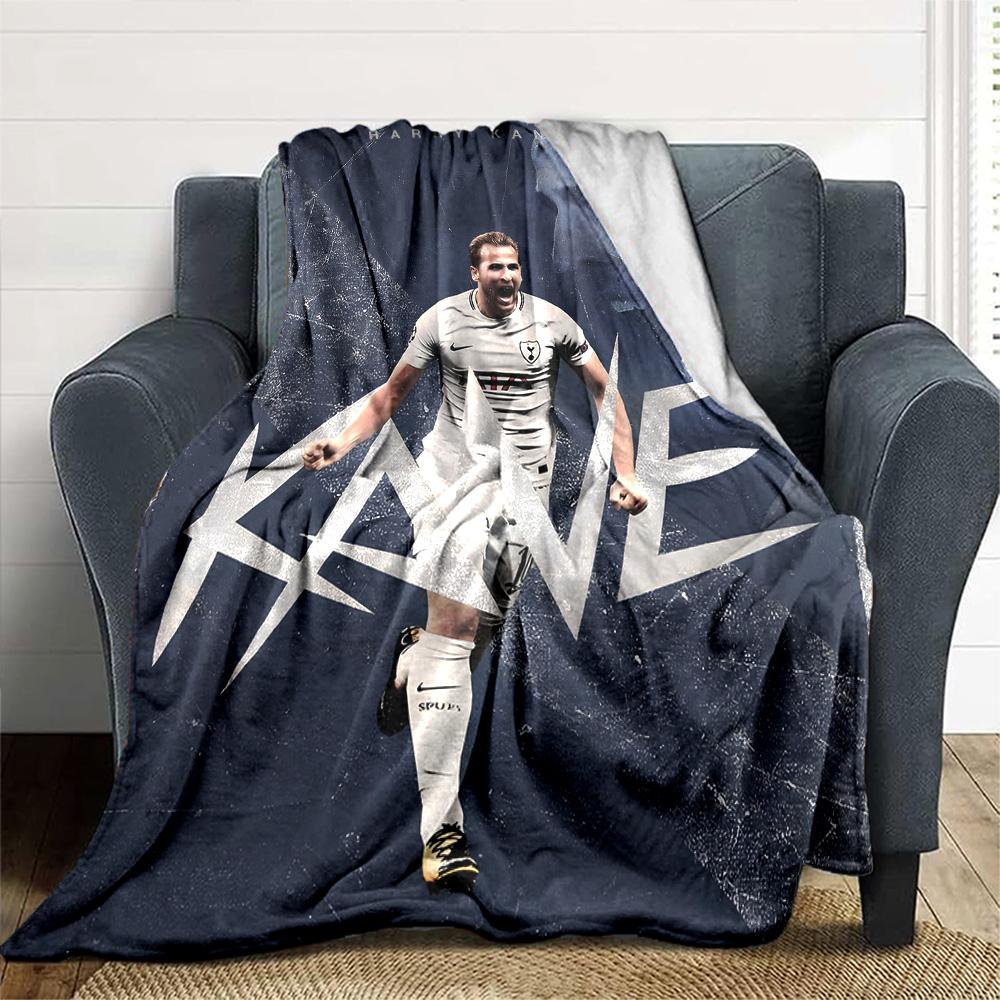 1pc Harry Kane3 Blanket, Gift, for Men and Women, Soft Blanket, Good for Sofa Bed Couch Travel, Lightweight Flannel Blanket
