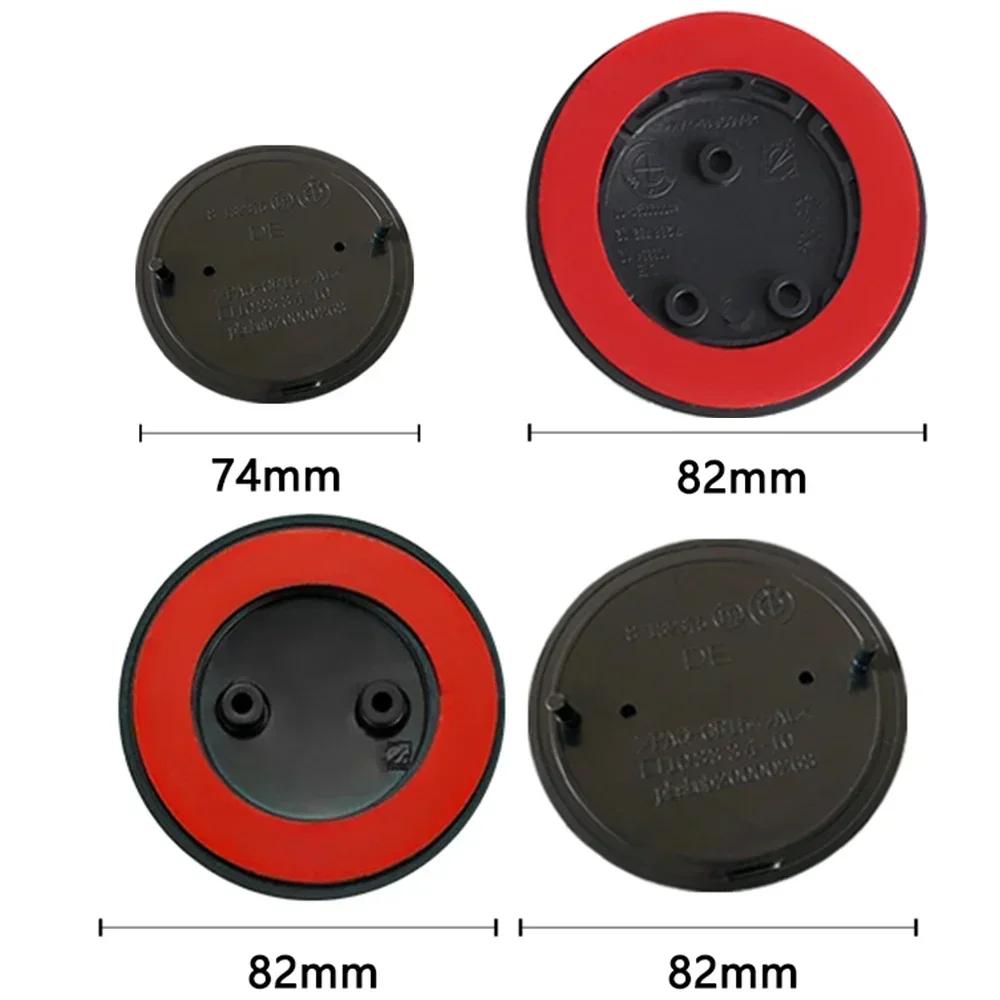 74/82mm Car Hood Front Rear Trunk Emblem Badge Replacement For BMW E36 E46 E53 E90 E60 E61 E93 E87 X1 X3 X5 X7 F30 F20 M F10 E28