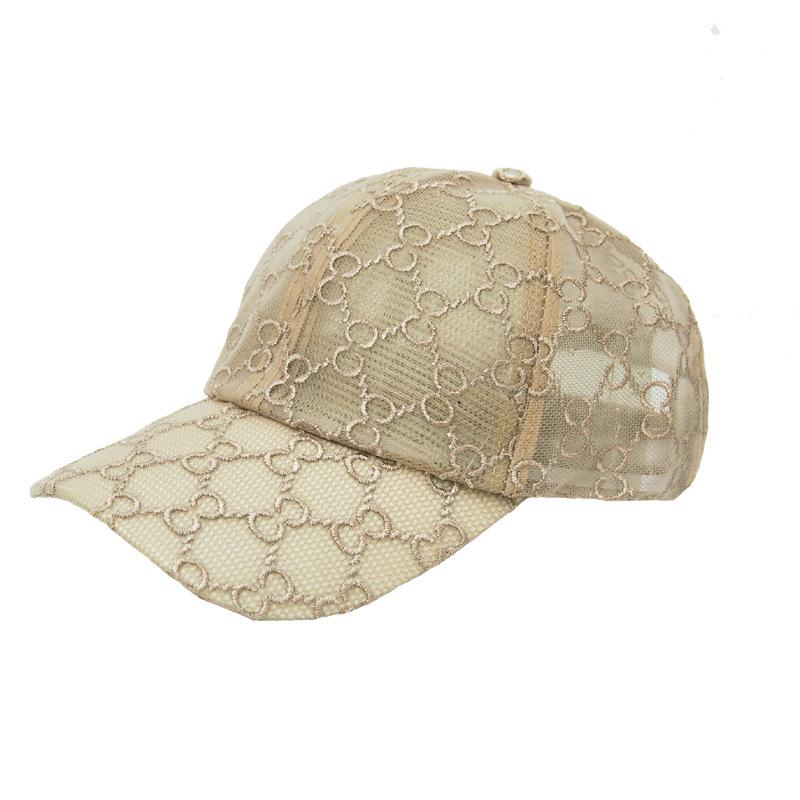 

2025 new baseball cap women s summer thin mesh breathable hat sunshade fashion cap sun hat Adjustable