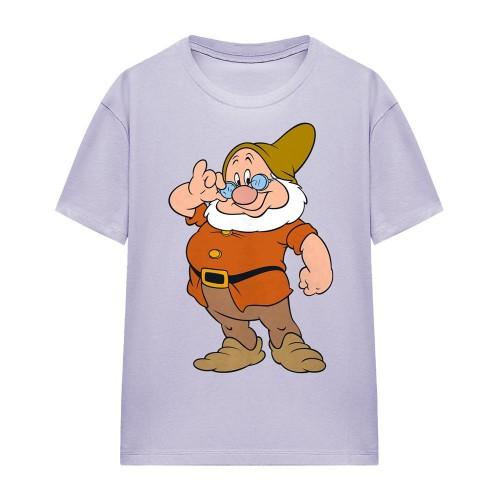 Snow White And The Seven Dwarfs Womens/Ladies The Leader Doc T-Shirt