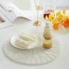 Imitation Rattan Heat-insulating Pad Round Coaster Dining Table Decoration Pot Holder  Hot Bowl