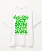 MONSTER REPUBLIC Act Now Light Green T-Shirt White_9158