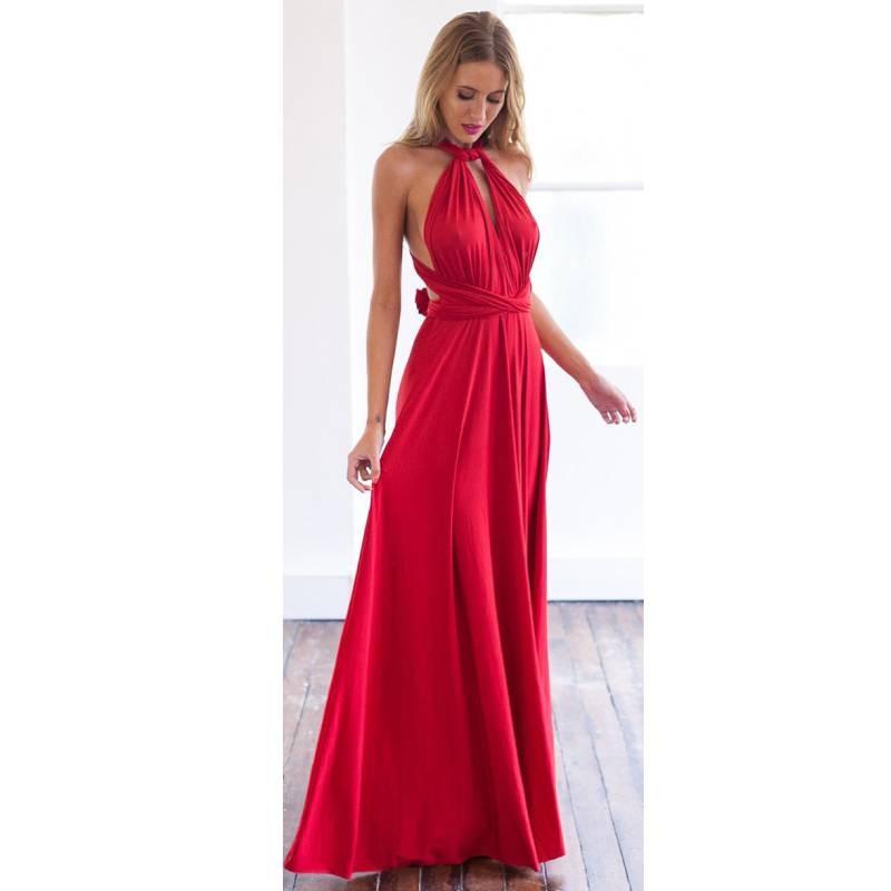 Elegant Cross-back Milk Silk Maxi Dress With Flattering High Waist And Flowing Skirt