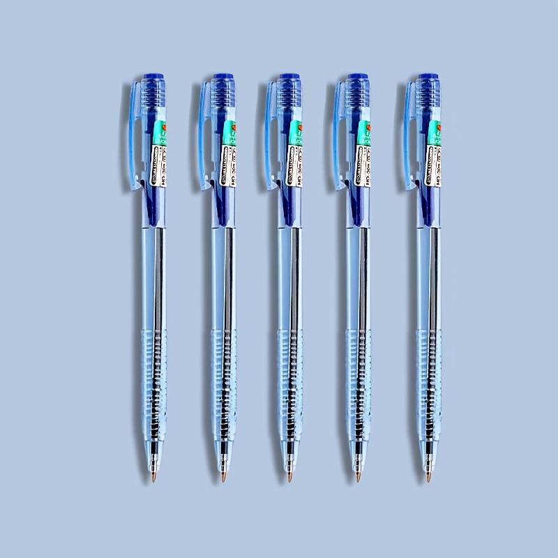 10/5pcs Push Ballpoint Pen 0.7mm Office Writing Ballpoint Pen, Smooth Writing, for office and student writing, Retractable point
