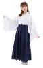 Clearstone Cosplay Halloween Kleur Hakama Unisex Marineblauw