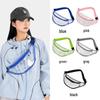 Customizable Transparent PVC Crossbody Bag for Women: Waterproof, with Logo, Ideal for Outdoor Sports & Beach.